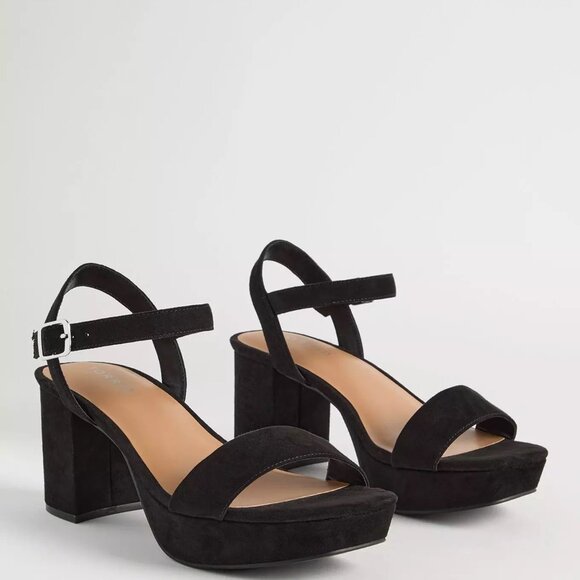 TORRID Platform Heeled Sandal Size 10WW - Picture 1 of 8